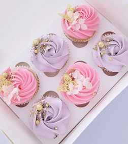 Enchanted Pastel Cupcakes
