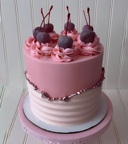 Enchanted Blush Cake