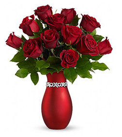 Endless Kisses - Long Stemmed Roses, Valentine's Day
