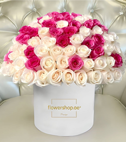 Eternal Grace Rose Hatbox