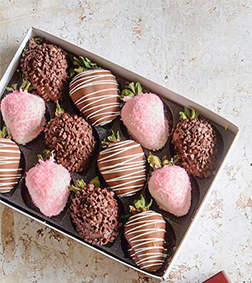 Exquisite Dipped Strawberries