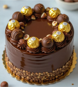Ferrero Crown Cake