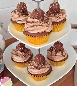 Ferrero Fantasy Cupcakes