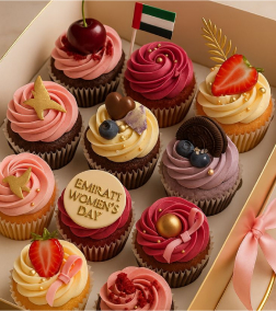 Festive Flavor Cupcakes