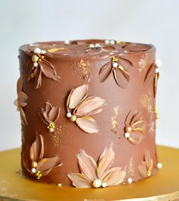 Floral Pearl Cake