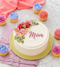 Fondant Mom Flower Cake