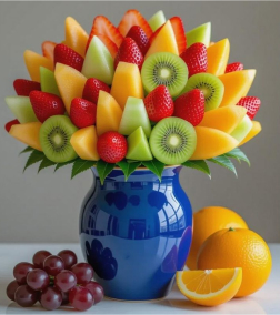 Fresh Bloom Fruit Bouquet