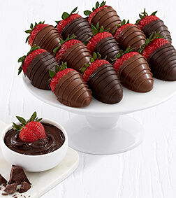Sinful Creation - Dozen Dipped Strawberries, Chocolate Covered Strawberries