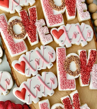 Full of Love Cookies