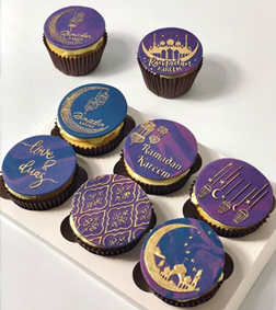 Galaxy Ramadan Cupcakes, Ramadan Gifts