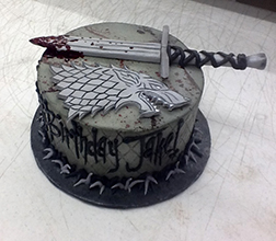 House Stark Sword Cake