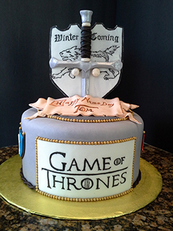 Coat of Arms House Stark Cake