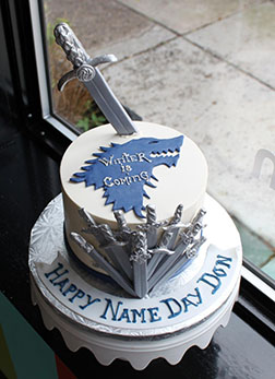 Swords of Stark Cake