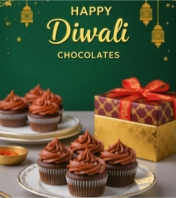 Gilded Choco Cupcakes