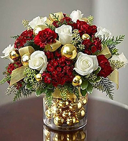 Glistening Christmas Bouquet