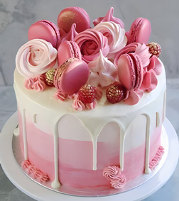 Glittering Pink Cake
