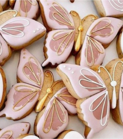 Golden Wings Cookies