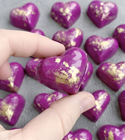 Golden Purple Chocolates