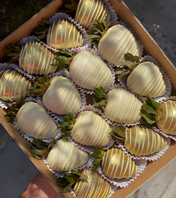 Goldenlicious Dipped Strawberries