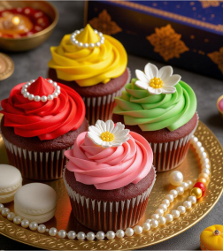 Graceful Whirl Cupcakes