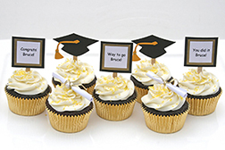 Gifted Scholar Graduation Cupcakes