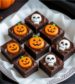 Graveyard Glam Brownies