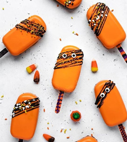 Halloween Cakesicles