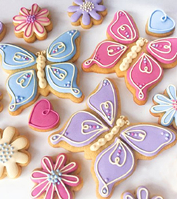 Happy Butterfly 10 Cookies
