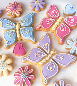Happy Butterfly Cookies, Birthday