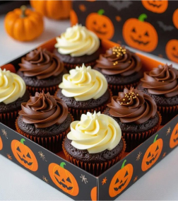 Haunted Harmony Cupcakes