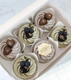 Heavenly Charm Cupcakes
