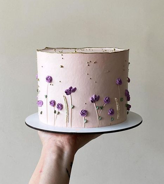 Heavenly Floral Cake