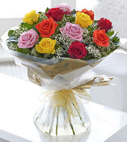 Heavenly Mixed Rose Hand-tied, Best Sellers