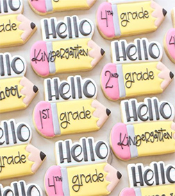 Hello Pencil Cookies