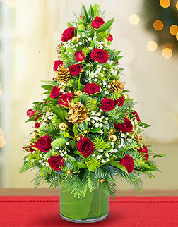 Christmas Flower Tree