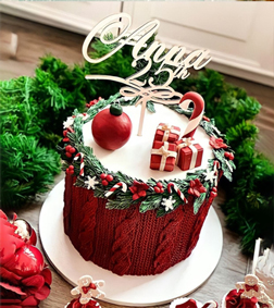 Holiday Gala Christmas Cake, Christmas Gifts