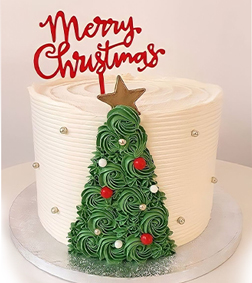 Holly-Jolly Chrsistmas Cake