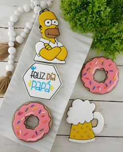 Homer Simpson Cookies