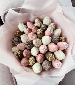 I Cherish You Strawberry Bouquet