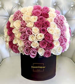 Imperial Rose Hatbox