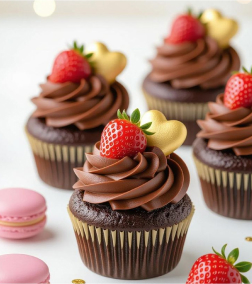 Juicy Berry Cupcakes