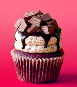 Kit Kat Cupcakes