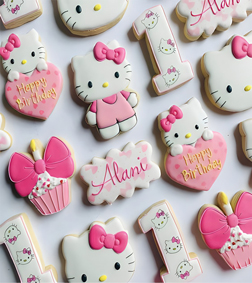 Kitty Paradise Pink Cookies