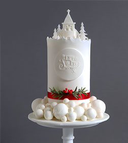 Let It Snow Cake