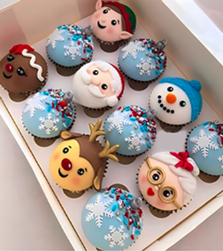 Let It Snow Cupcakes