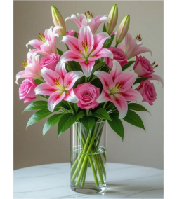 Lily of the Heart Arrangement