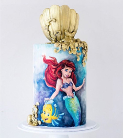 Little Mermaid Birthday cake, Customized Cakes