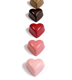 Lovely Heartburst Chocolates