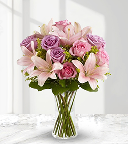 Love's Call Bouquet, Lillies