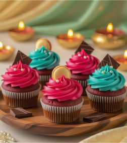 Luminous Joy Cupcakes